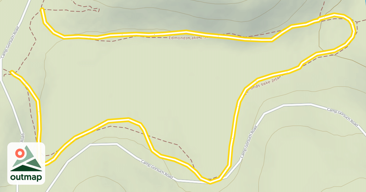 Map of Bog Trail