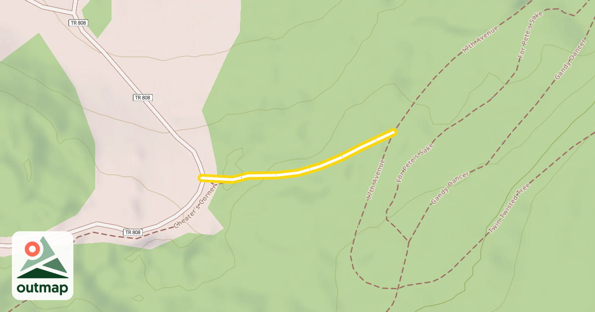 Map of 17th Avenue