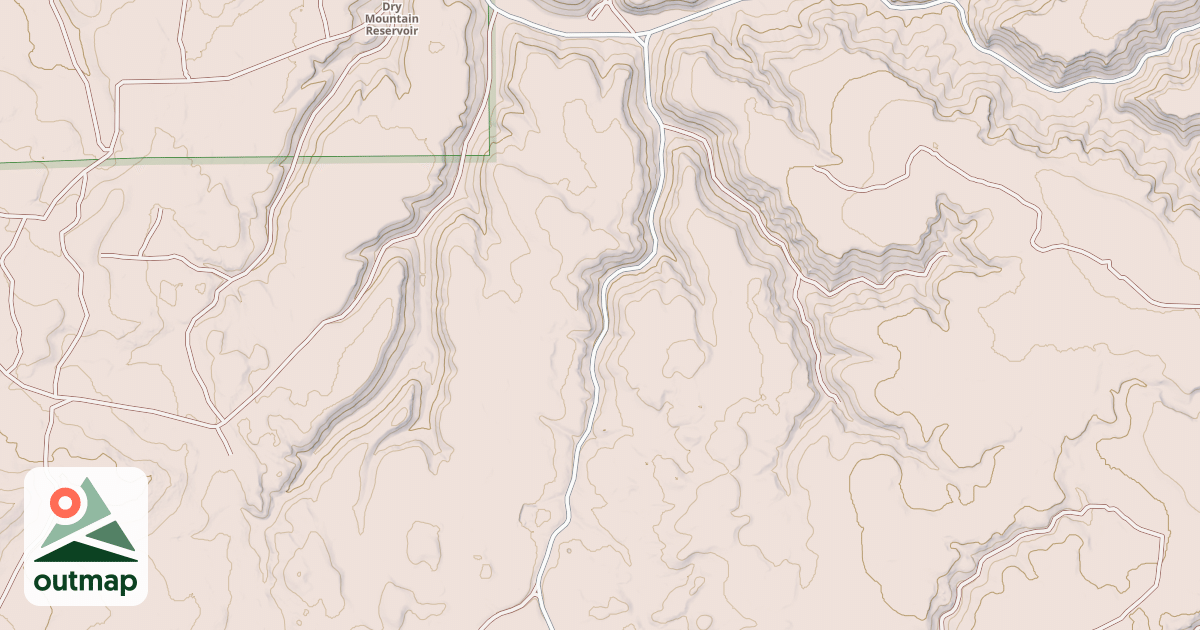 Map of DICK MILLER MRS