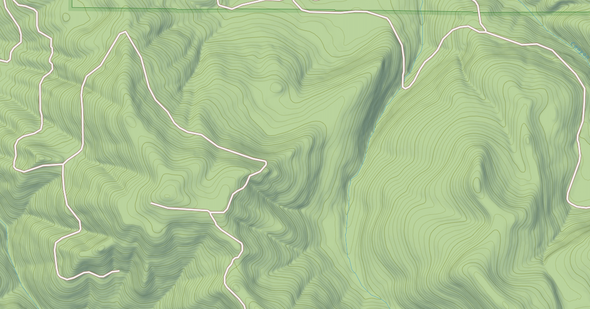 Map preview of ELBOW CREEK RD