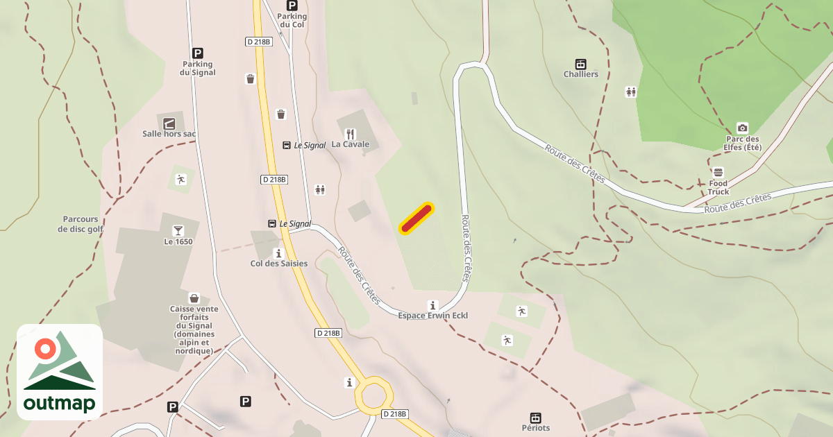 Map of Espace débutants des lutins (télécorde)