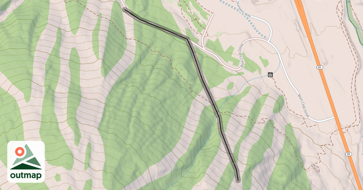 Map of Bee Traverse