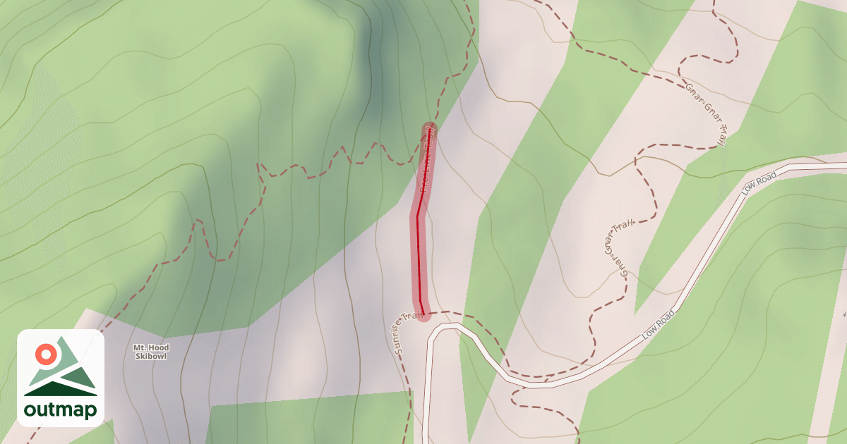 Map of Pro Line Trail