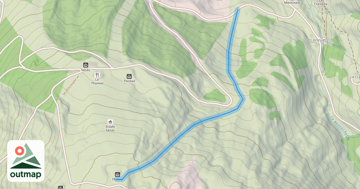 Map of Blaireau