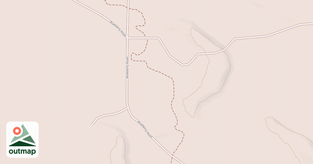 Map of Tomahawk Trail A Loop