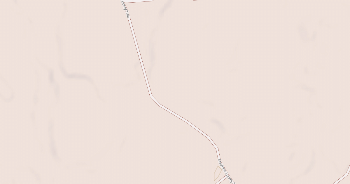 Map preview of Matthew Lourey State Trail