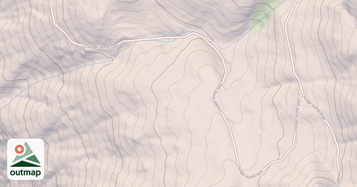 Map of CHICAGO STUMP