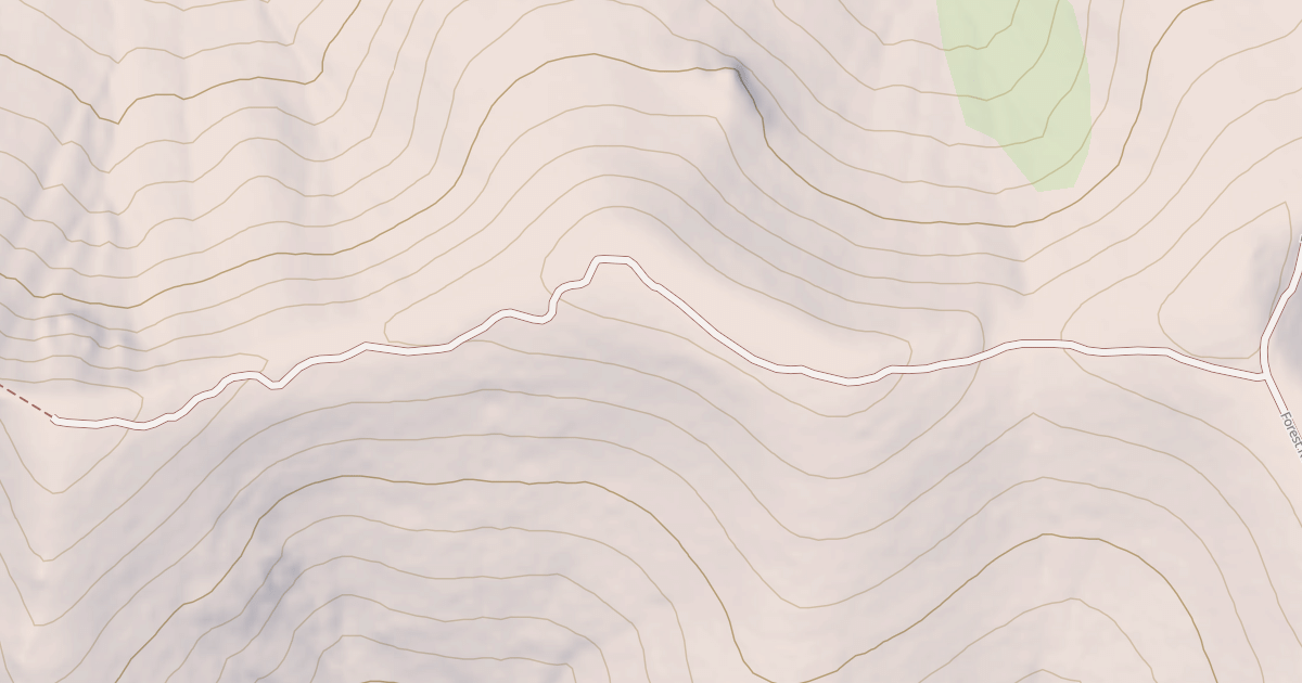 Map preview of USFS Motor Vehicle Use Map Roads {3518AA46-D0CC-4747-A287-080CD5D53C47}