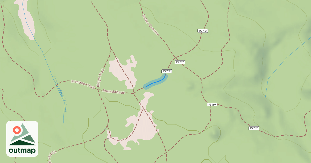 Map of Lower UW Trail
