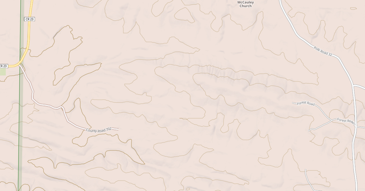 Map preview of USFS National Forest System Roads {D3734554-5127-4AEB-BB9A-7114A7506FB8}