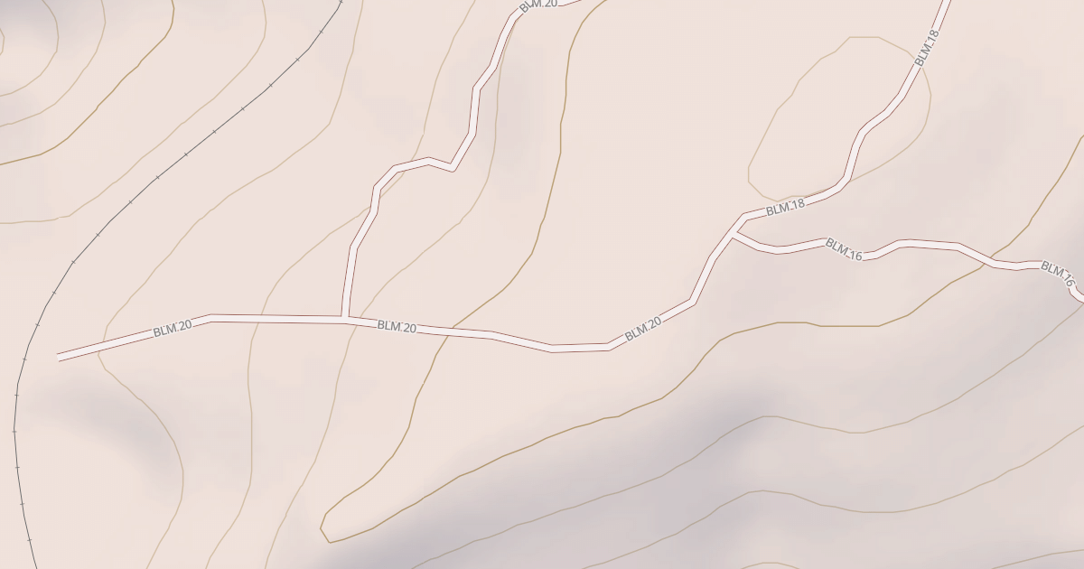 Map preview of BLM National GTLF Public Motorized Trails 5f32ec81-db6b-467e-81a9-11fbc6db1901