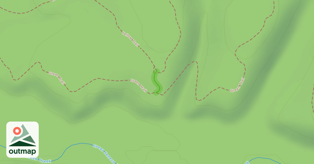 Map of Yellow Trail