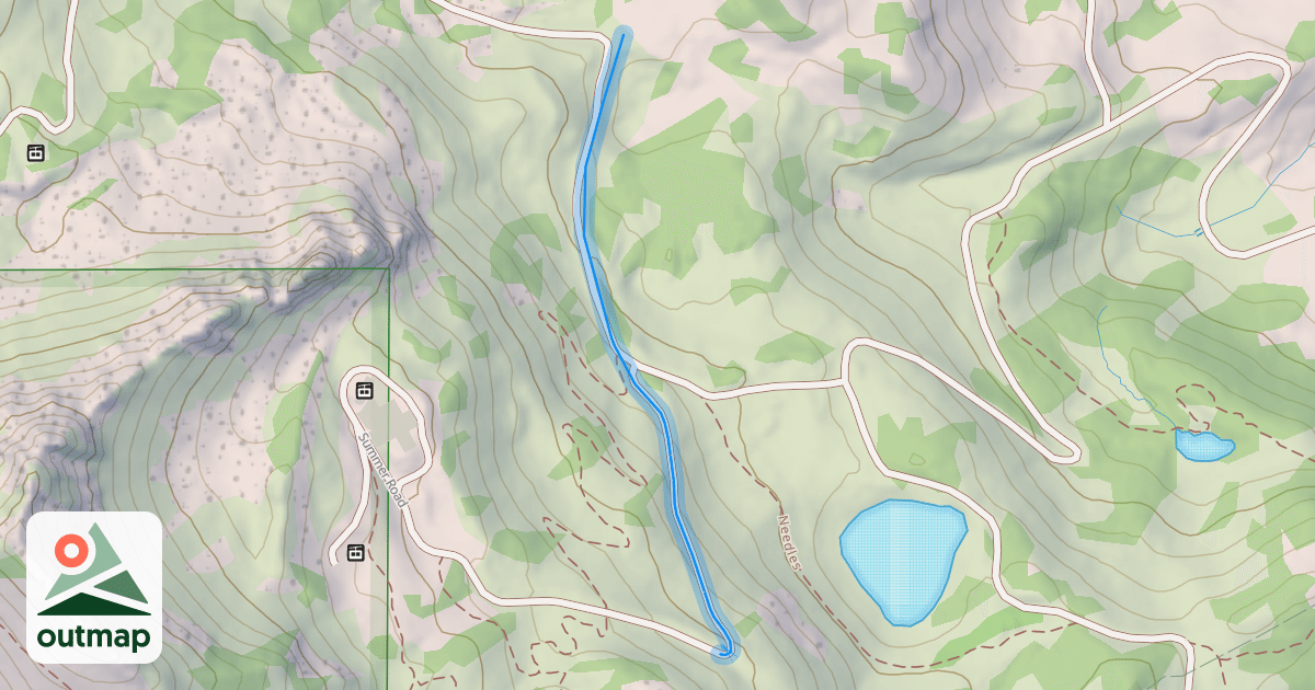 Map of Porcupine Traverse