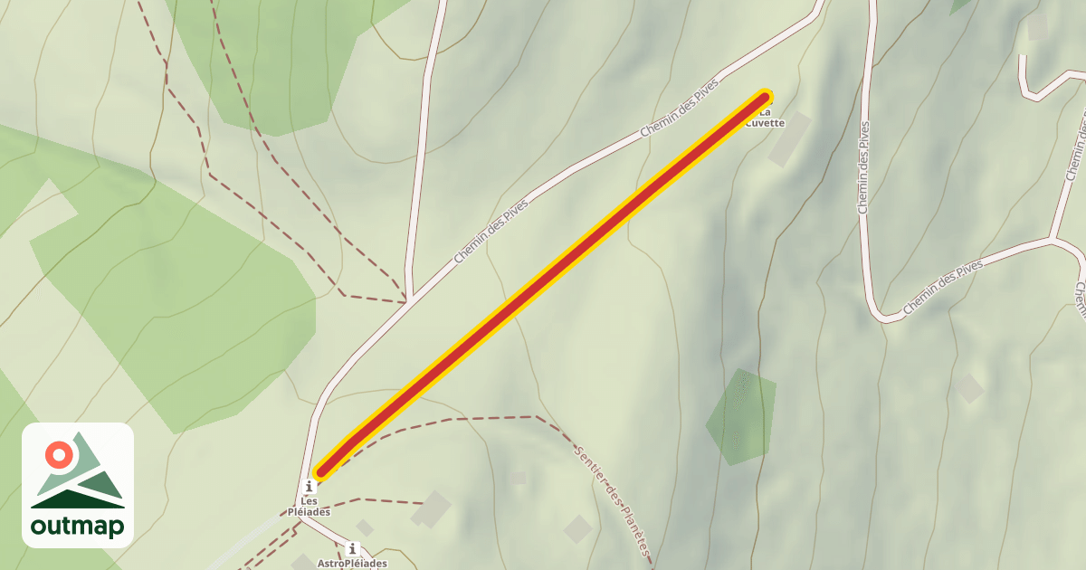Map of La Cuvette