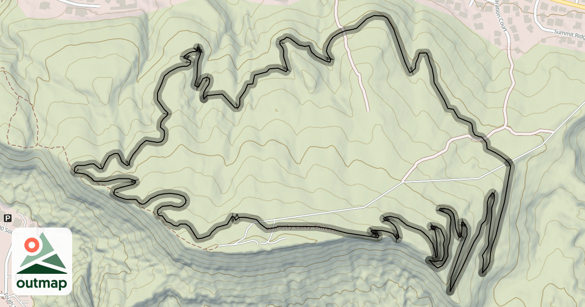 Map of Kentucky Lucky Chicken