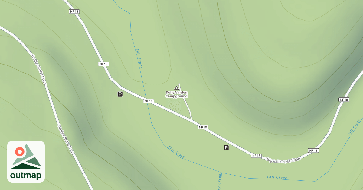 Map of DOLLY VARDEN C G