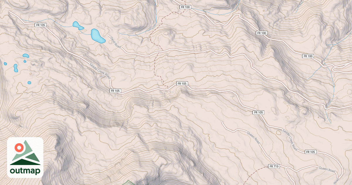 Map of SADDLE CR
