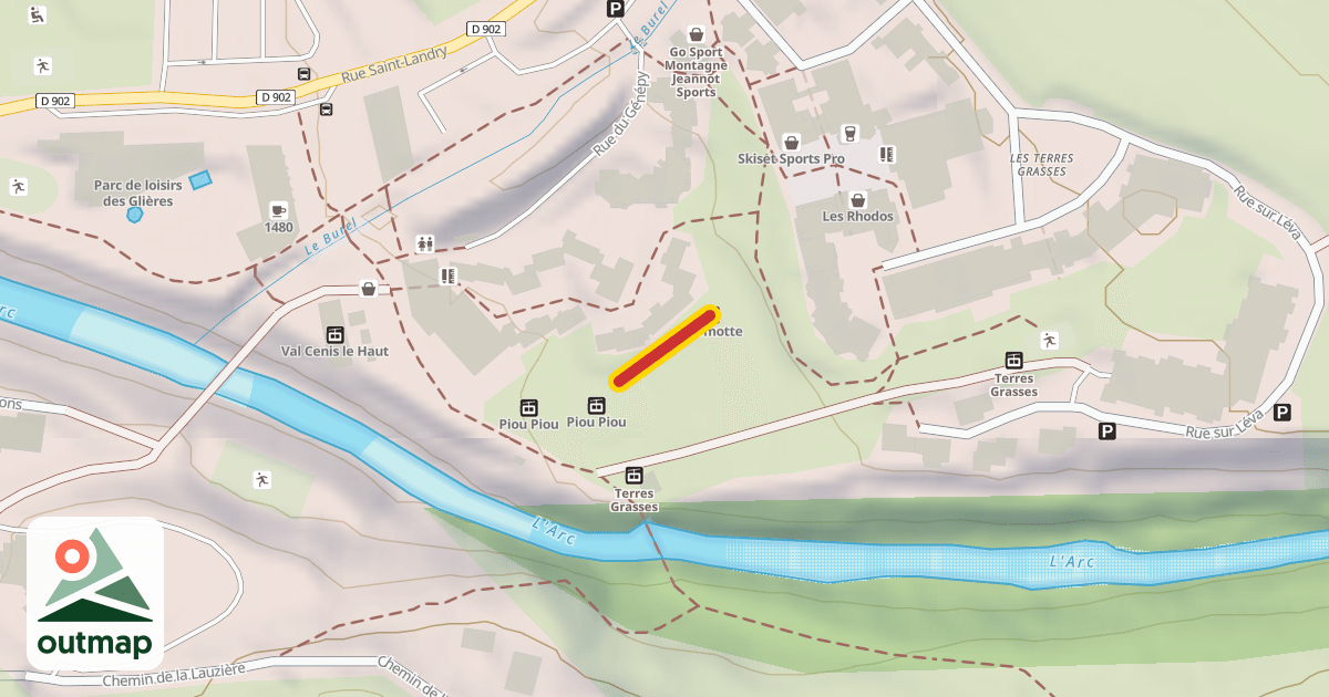 Map of Marmotte