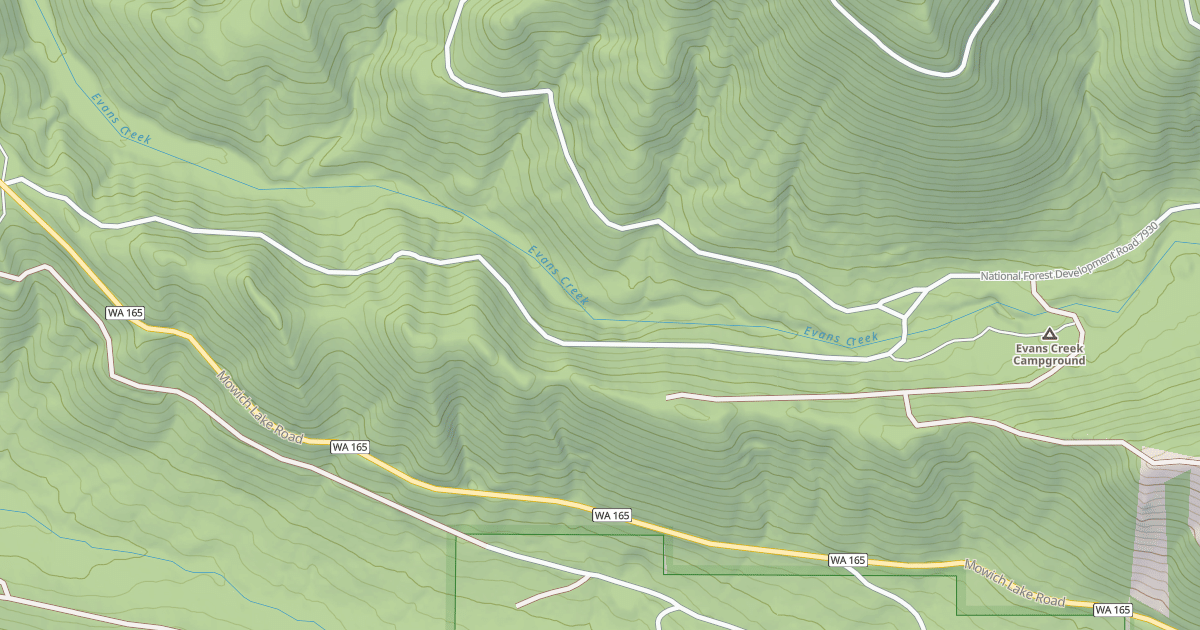Map preview of EVANS CK-JEEP 311