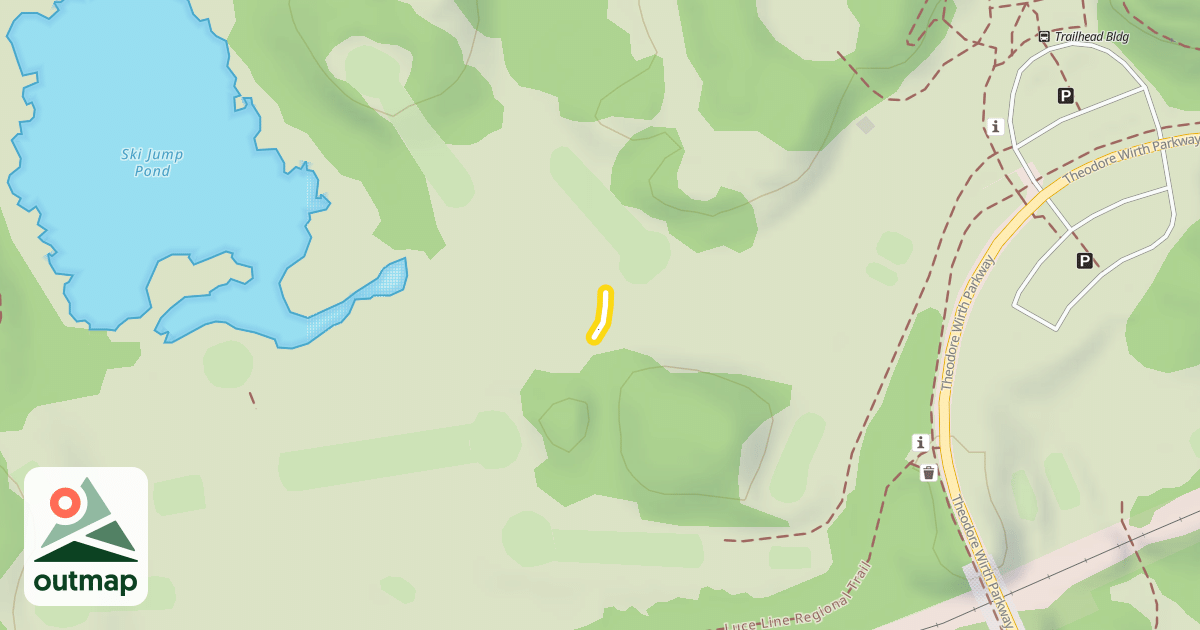 Map of Green Meadow Loop