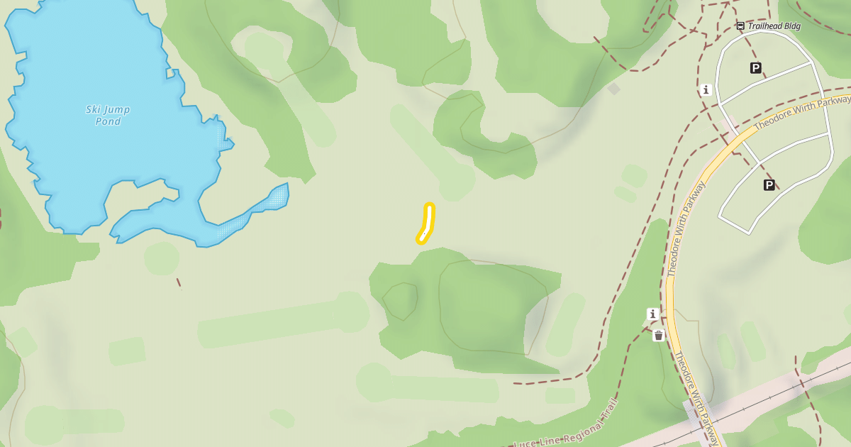 Map preview of Green Meadow Loop