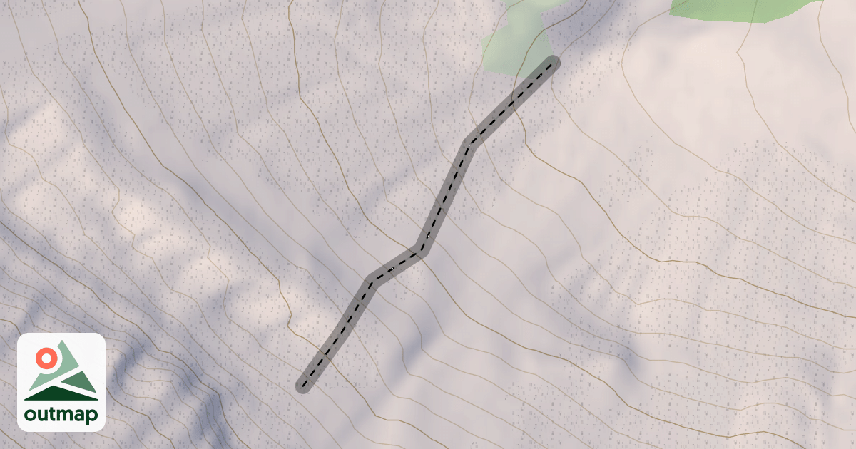 Map of Blackrock Gully