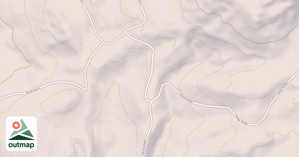 Map of BLM National GTLF Public Motorized Roads cae83e98-2366-4d78-a38b-5318589b0e09