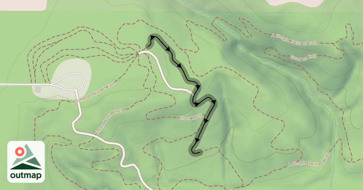 Map of Runaway Train