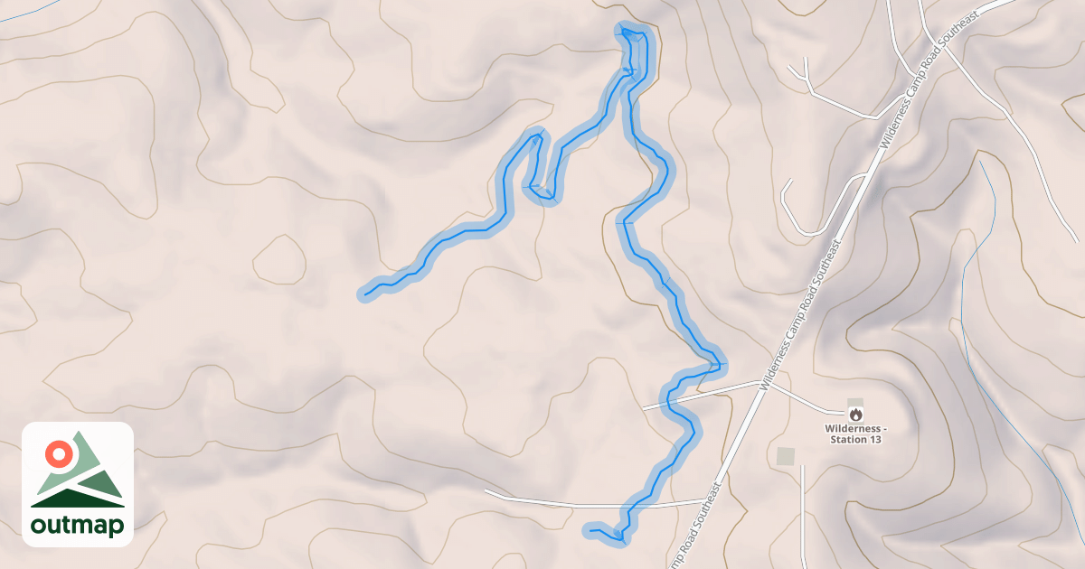 Map of Wagon Wheel