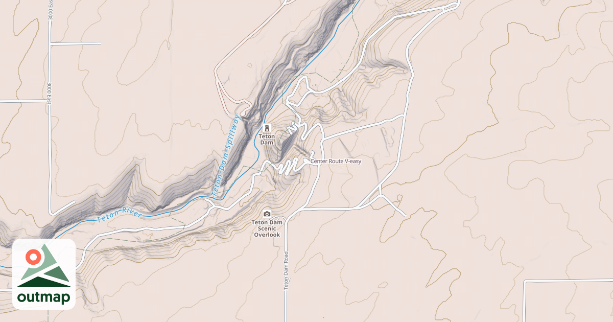Map of Center Route