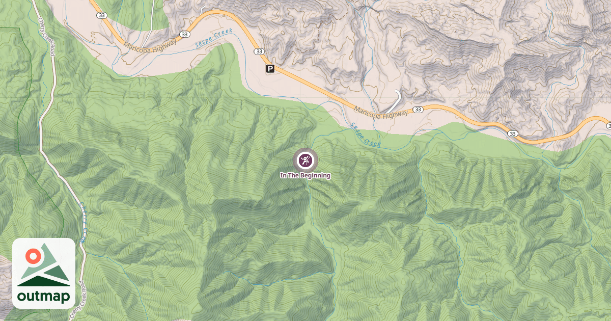 Map of In The Beginning