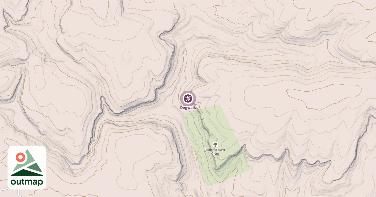 Map of Dogwalk