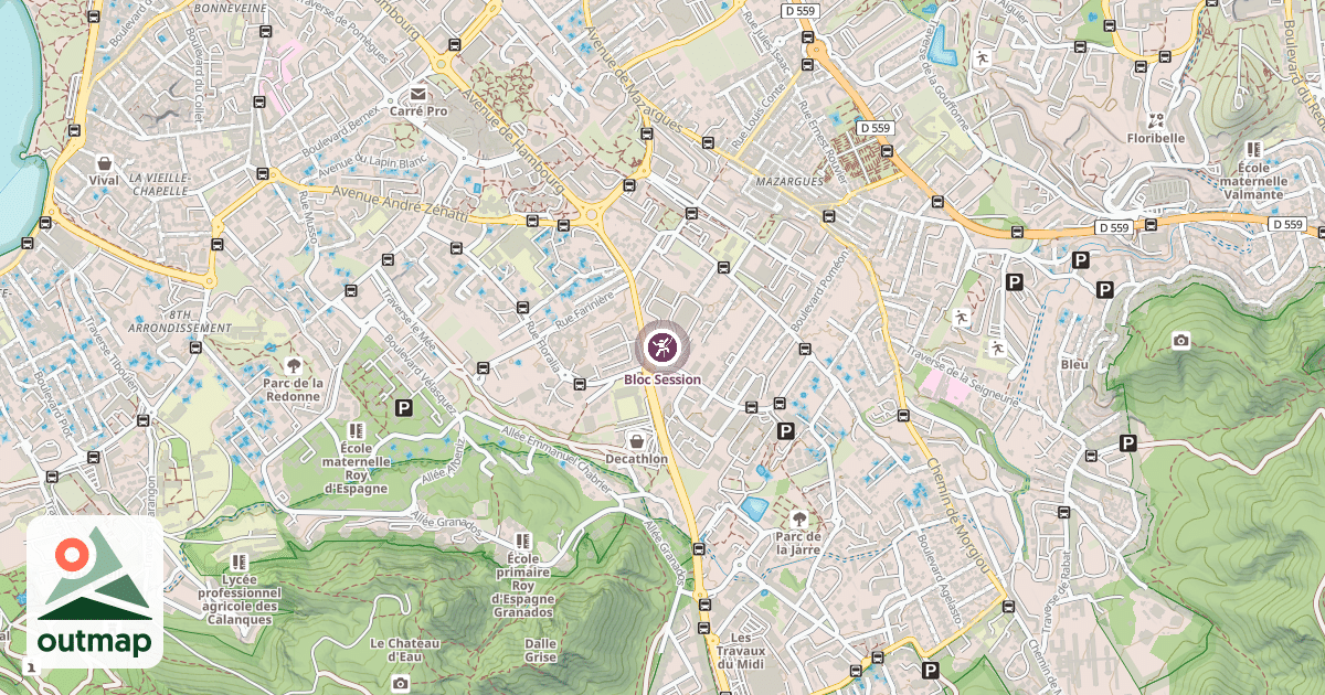 Map of Bloc Session