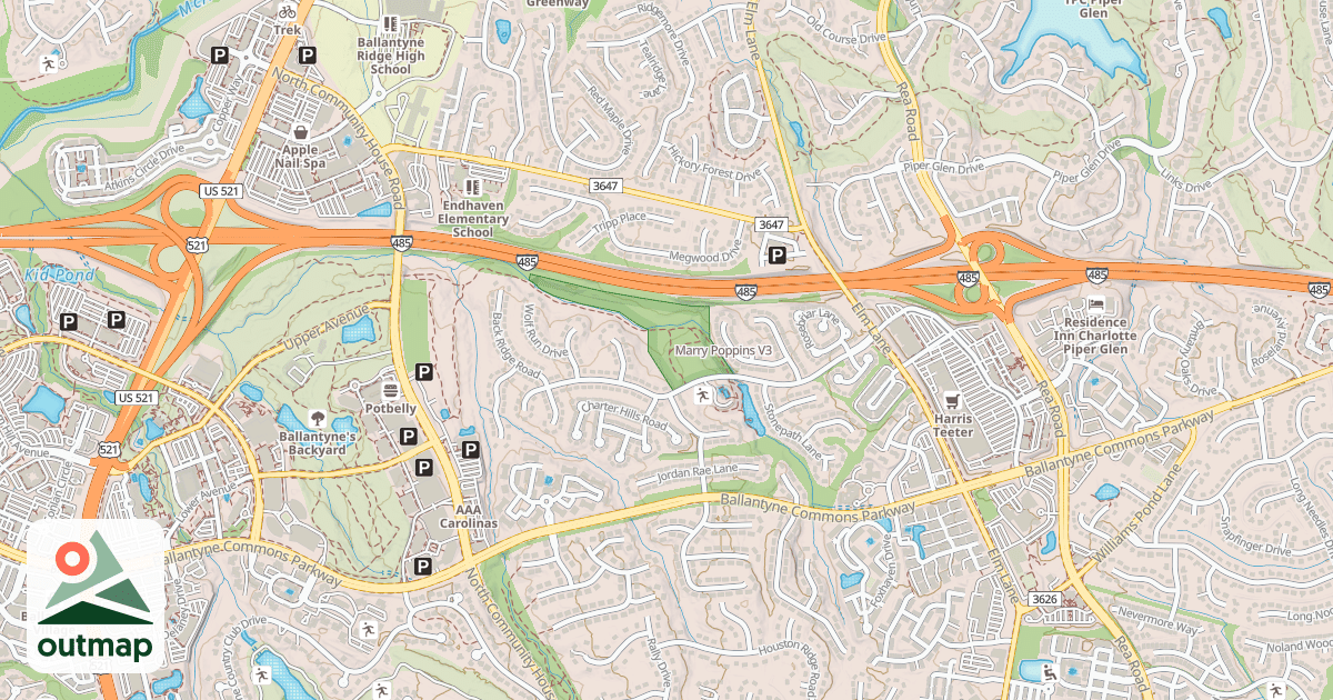 Map of Marry Poppins