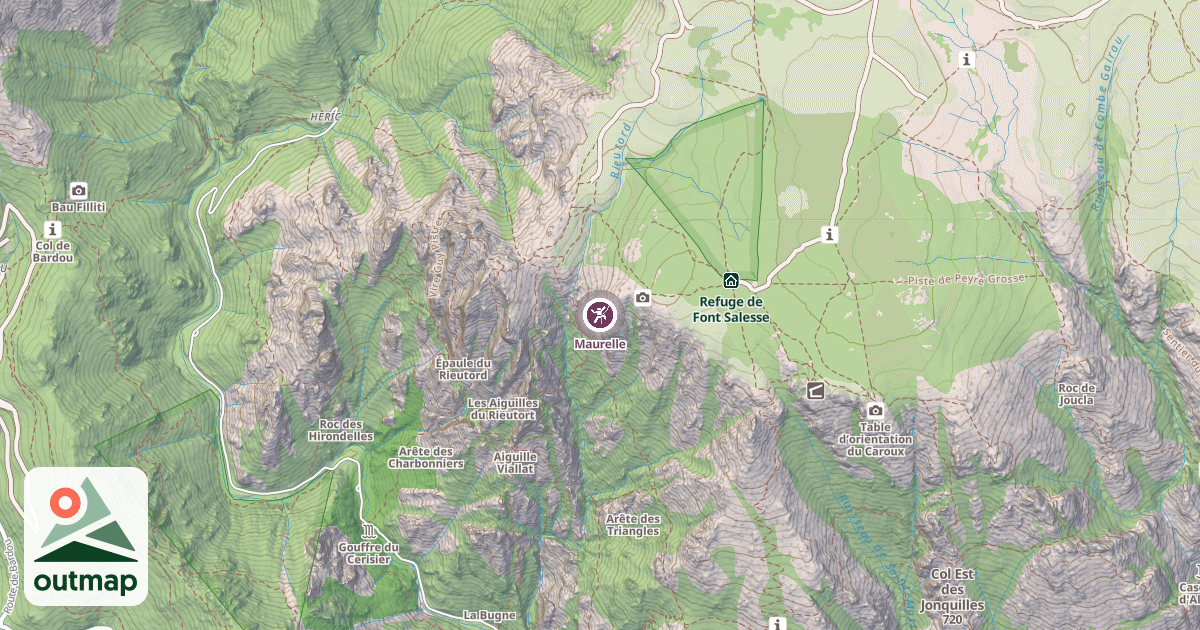 Map of Maurelle