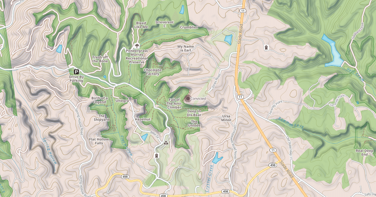 Map preview of Convicted