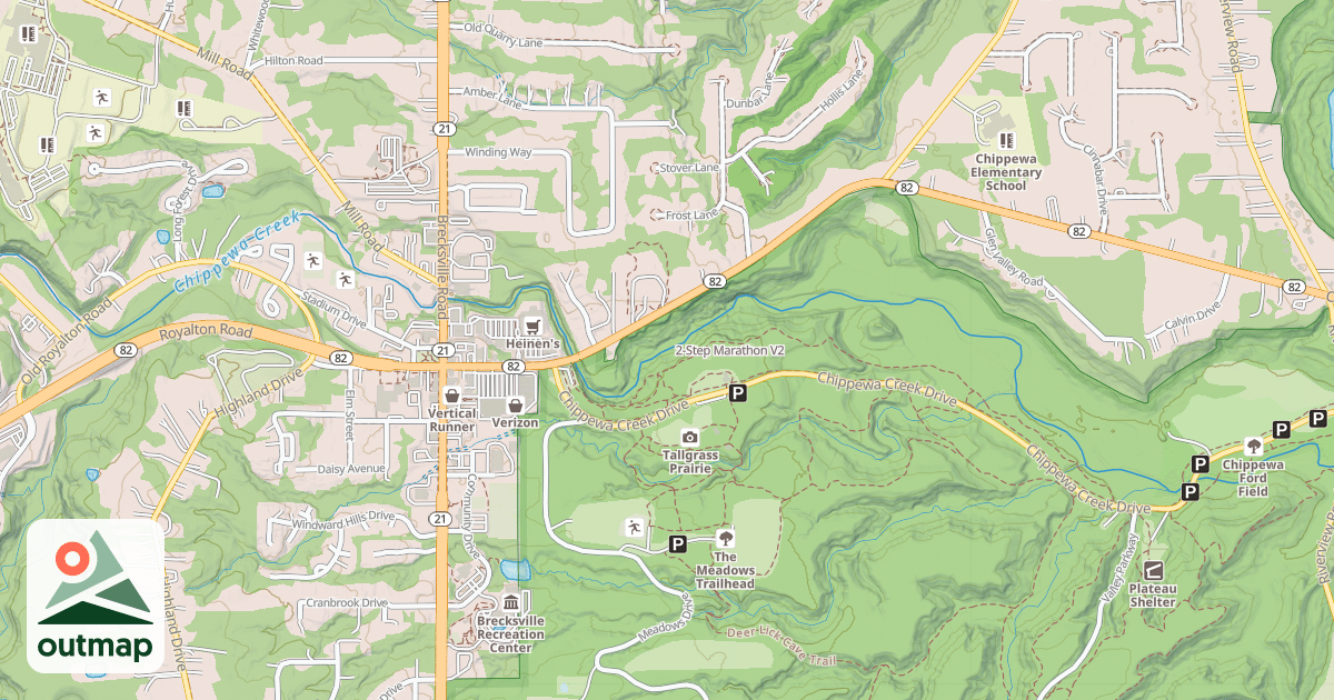 Map of 2-Step Marathon