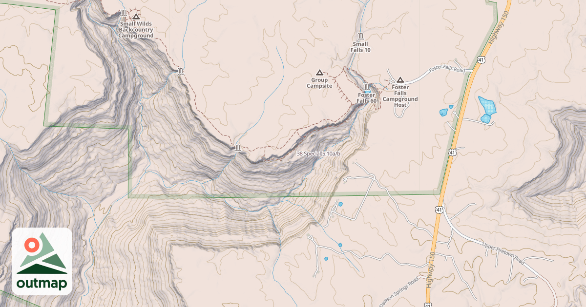 Map of 38 Special