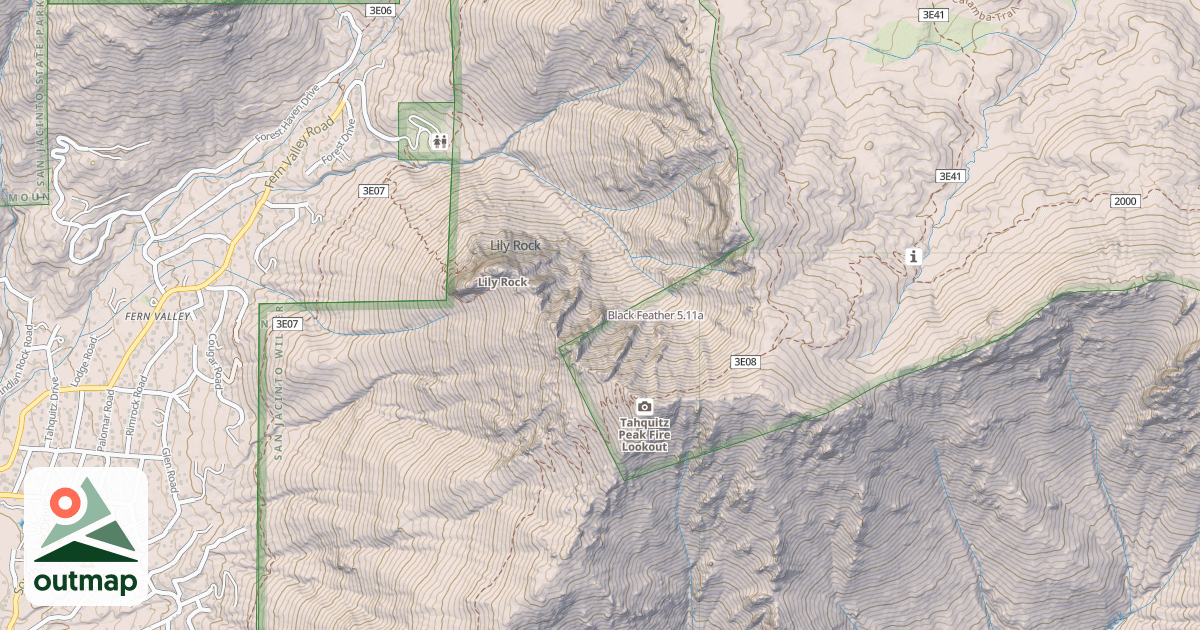 Map of Black Feather