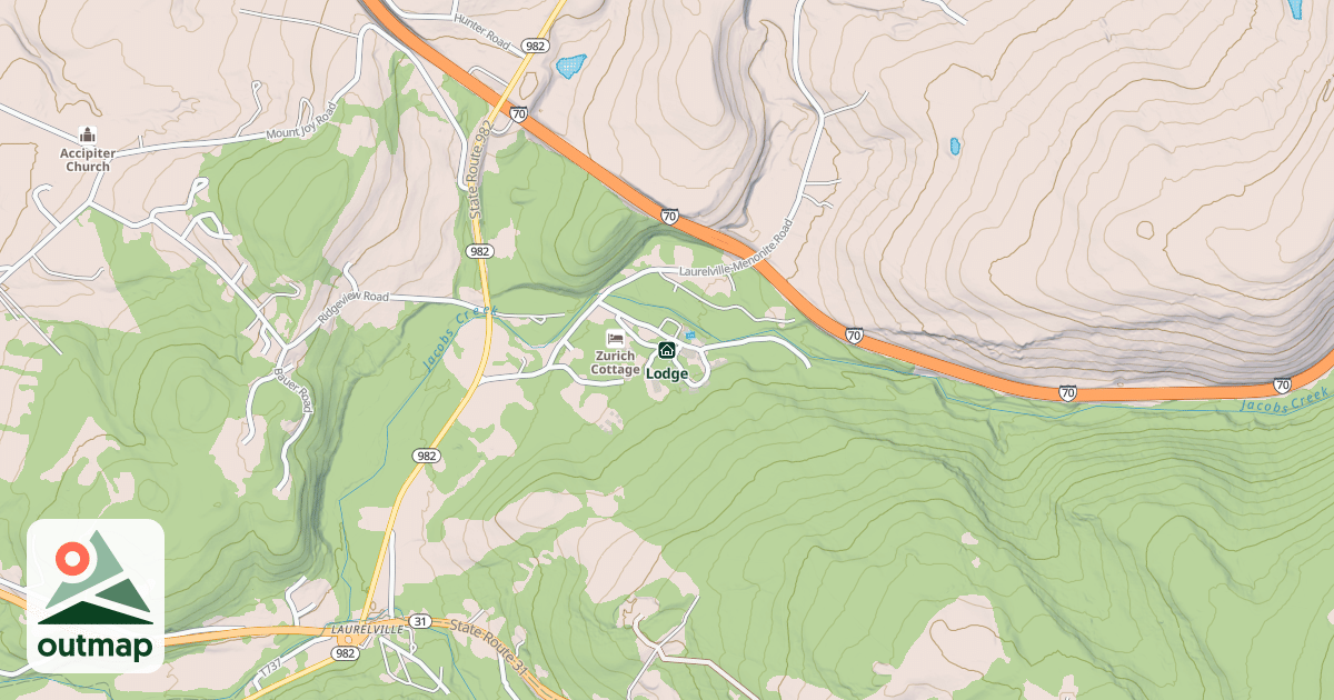 Map of Lodge