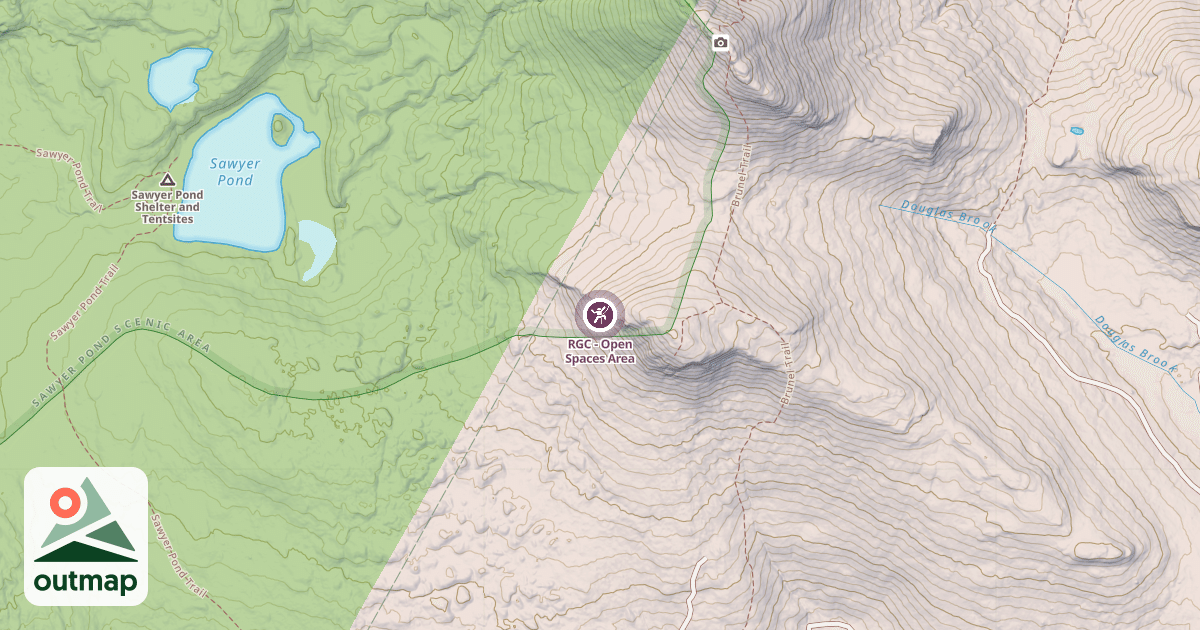 Map of RGC - Open Spaces Area