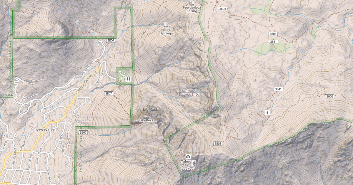 Map preview of Bentwood Buttress
