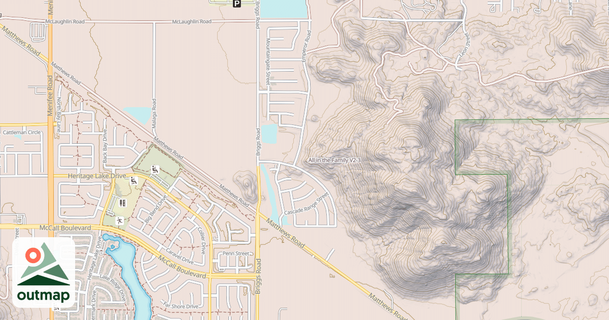 Map of All in the Family