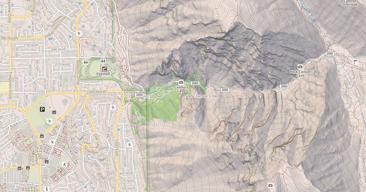 Map preview of Scenic Turnout
