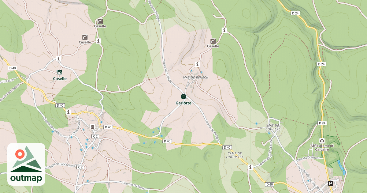 Map of Gariotte