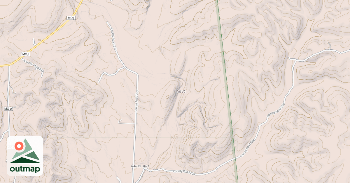 Map of V0