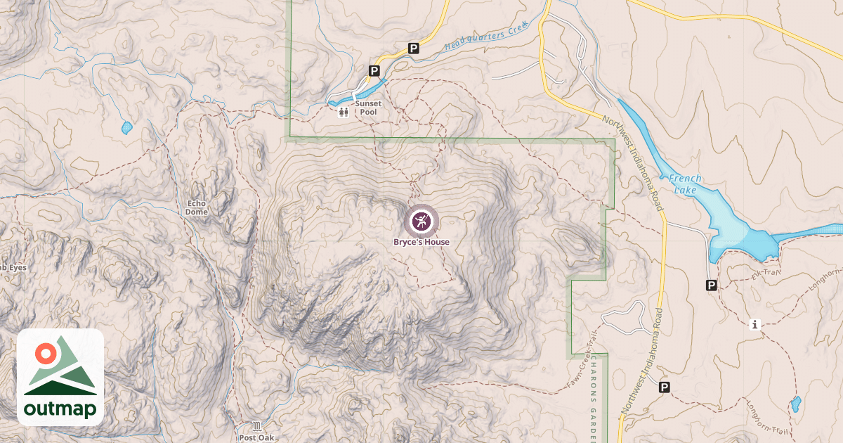 Map of Bryce's House