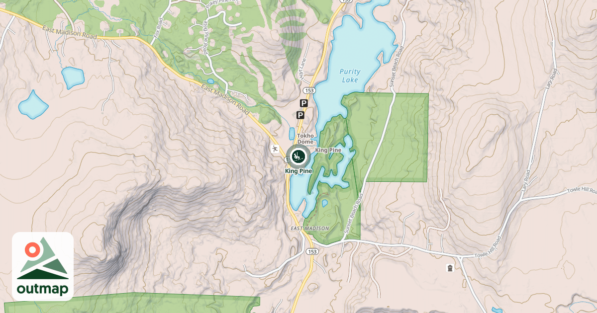 Map of King Pine