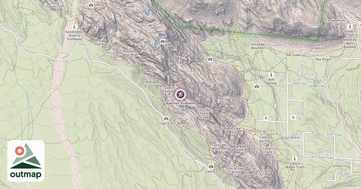 Map of Raether Problem
