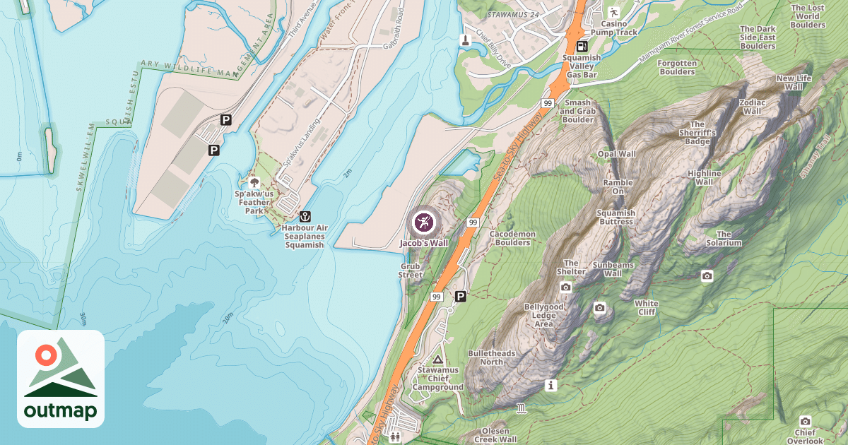 Map of Jacob's Wall